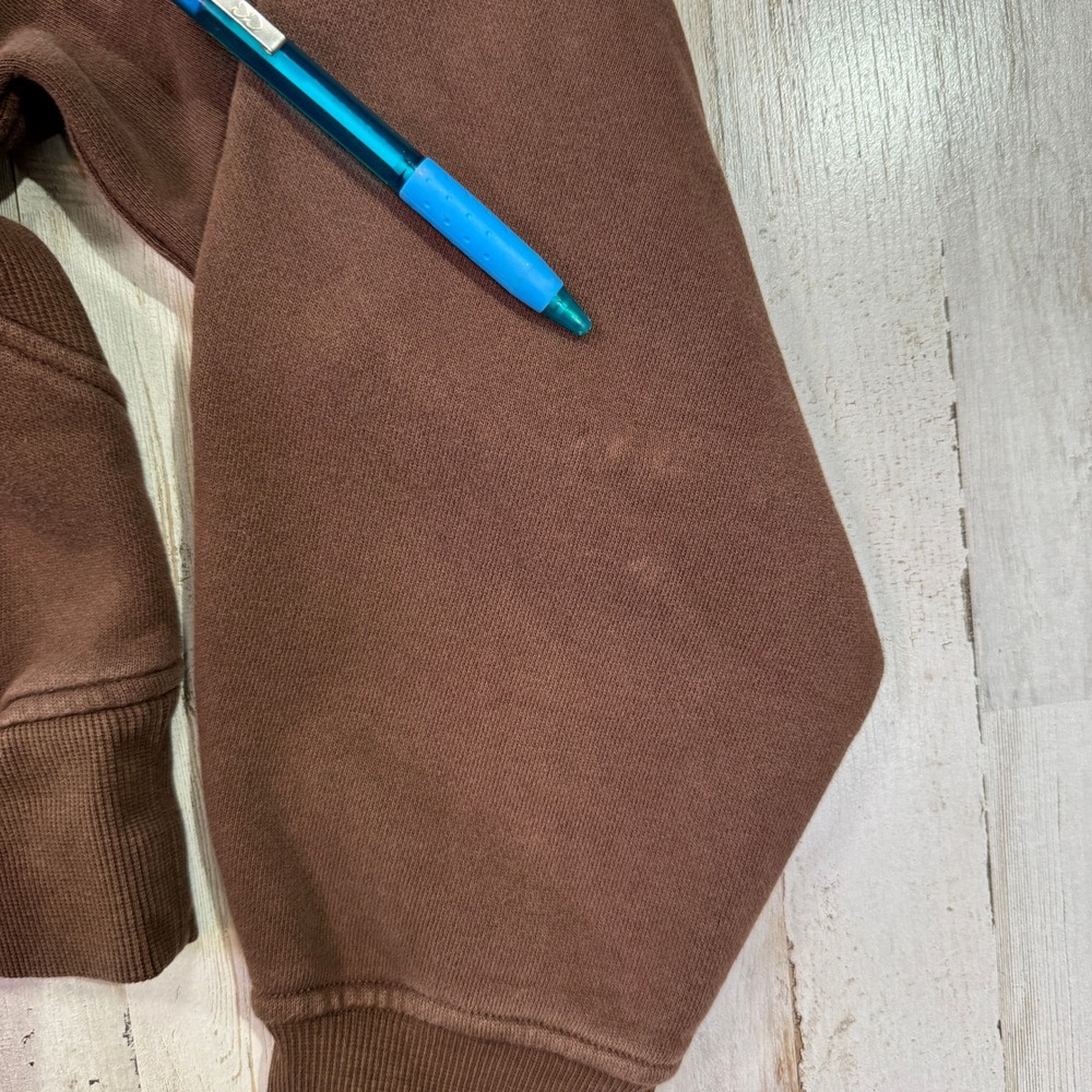 Lululemon Hoodie Womens XS/S Java Brown Scuba Oversized Full Zip Gold Hardware - Picture 4 of 12